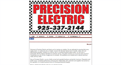 Desktop Screenshot of precisionelectricusa.com